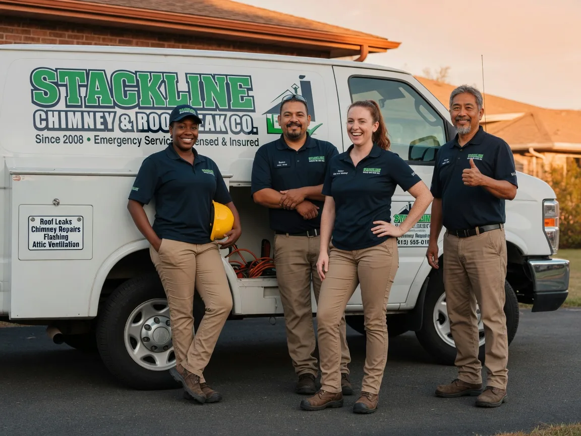 Chimney flashing repair company in Cardinal, VA